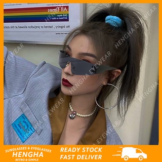 (HENGHA) แว่นกันแดด วันพีช สีม่วง หลากสี เบาะลม แผ่นรองจมูก ขับขี่ ตกปลา กีฬา กลางแจ้ง