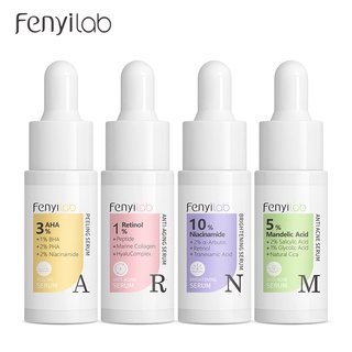 Fenyi LAB เซรั่มบํารุงผิวหน้า 17 มล. นิโคตินาไมด์ เรตินอล เอสเซ้นส์ ควบคุมความมัน กระชับรูขุมขน กระชับรูขุมขน ลดรอยสิว