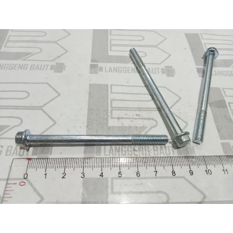 MESIN สลักเกลียวบล็อกเครื่องยนต์รถจักรยานยนต์ 8 ซม. / FO Bolts M6 X 80