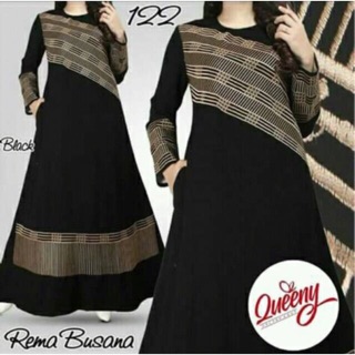 เสื้อลําลอง Abaya Black Turkey Abaya 122 แบบนิ่ม คุณภาพดี