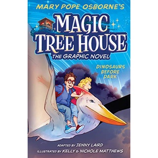 Magic Tree House 1 : Dinosaurs before Dark (Magic Tree House) สั่งเลย!! หนังสือภาษาอังกฤษมือ1 (New)