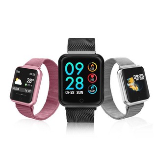 P70 Pro (รองรับภาษาไทย) พร้อมส่ง D2.5นาฬิกาข้อมือ P70 Smart Watch IP 67 1.3นิ้ว Heart Rate Monitorแถมสาย2ชุด