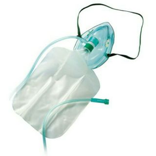 หน้ากากออกซิเจนพร้อมถุงลม(Oxygen Mask With Bag)