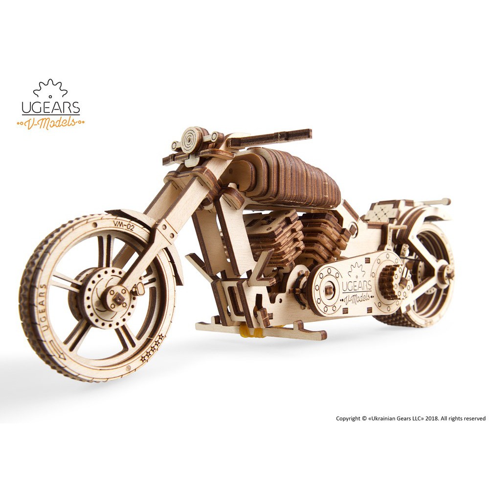 UGEARS: Bike VM-02 [3D Wooden Puzzle]