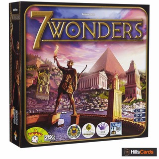 ใหม่ 7 wonders บอร์ดเกมของเล่นสําหรับครอบครัว