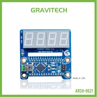 [Gravitechthai]7-Segment for Arduino Nano