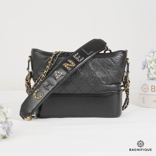 CHANEL GABRIELLE NEW MEDIUM BLACK WITH STRAP