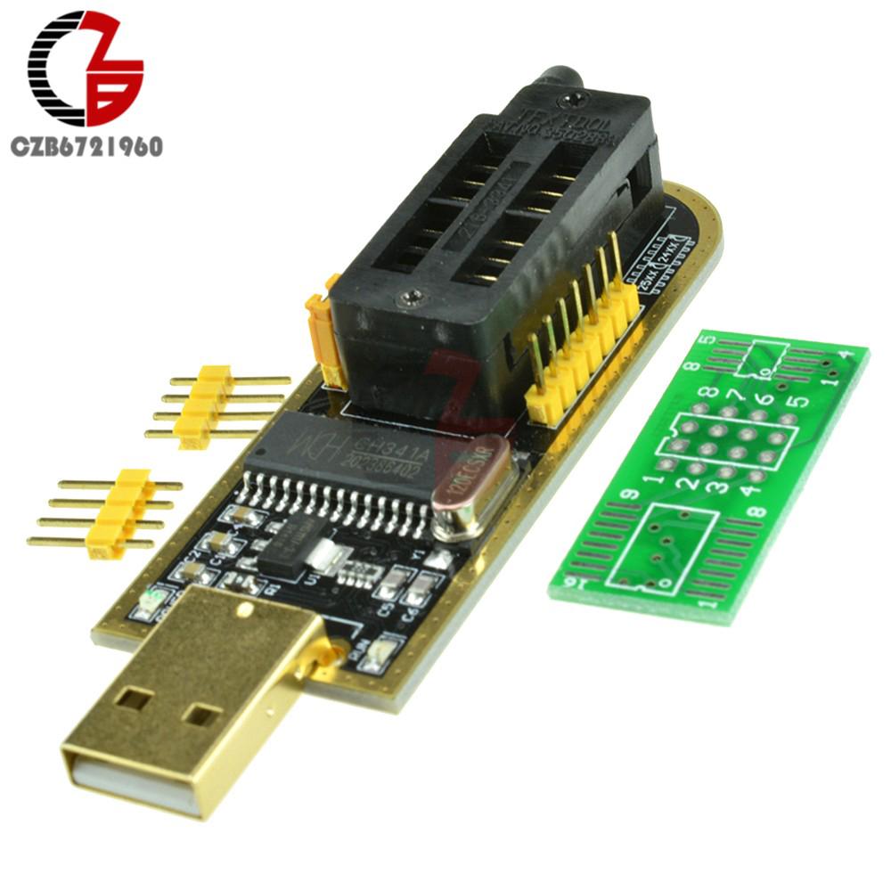 Automatic Identification CH341A Series USB Programming Module 24 EEPROM Writer 25 SPI Flash BIOS Board USB to TTL5V-3.3V