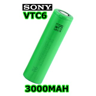 ถ่าน Sony IMR 18650 3.7V SONY VTC6 3000mAh 30A ของใหม่ ของแท้ 1ก้อน