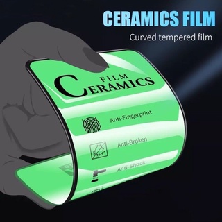 ฟิล์มเซรามิค Samsung ตกไม่แตก เต็มจอ กันรอยหน้าจอceramic สำหรับ Samsung เต็มจอA22(4G/5G) S21FE A13(5G) A11 A72 A53 A33 A