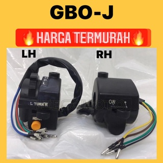 Gbo / GBOJ GBO HONDA PETAK ฝาครอบสวิทช์ Kiri kanan ซ้ายขวา suis มือจับ batu C70 HONDA PETAK