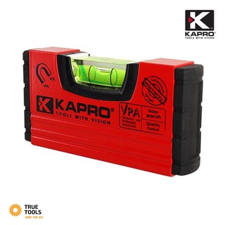 KAPRO ระดับน้ำ พกพา แบบสั้น มีแม่เหล็ก ขนาด 4" (10ซม.) รุ่น 246