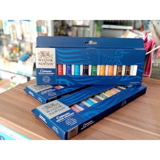 สีน้ำ เซตคอทแมน Cotman Water Colours Winsor&amp;Newton 12 x 8 ml. (12 หลอด)