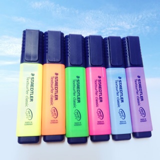 ไฮไลท์ staedtler ครบ6สี เลือกสีได้