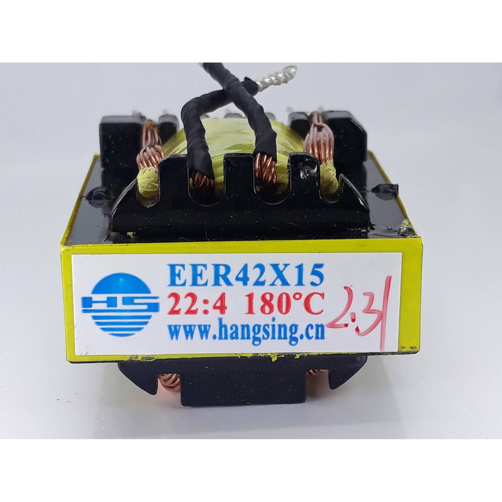 EER42x15 22:4 180 องศา หม้อแปลงตู้เชื่อม เครื่องเชื่อมอินเวอร์เตอร์,หม้อแปลงไฟฟ้าความถี่สูง