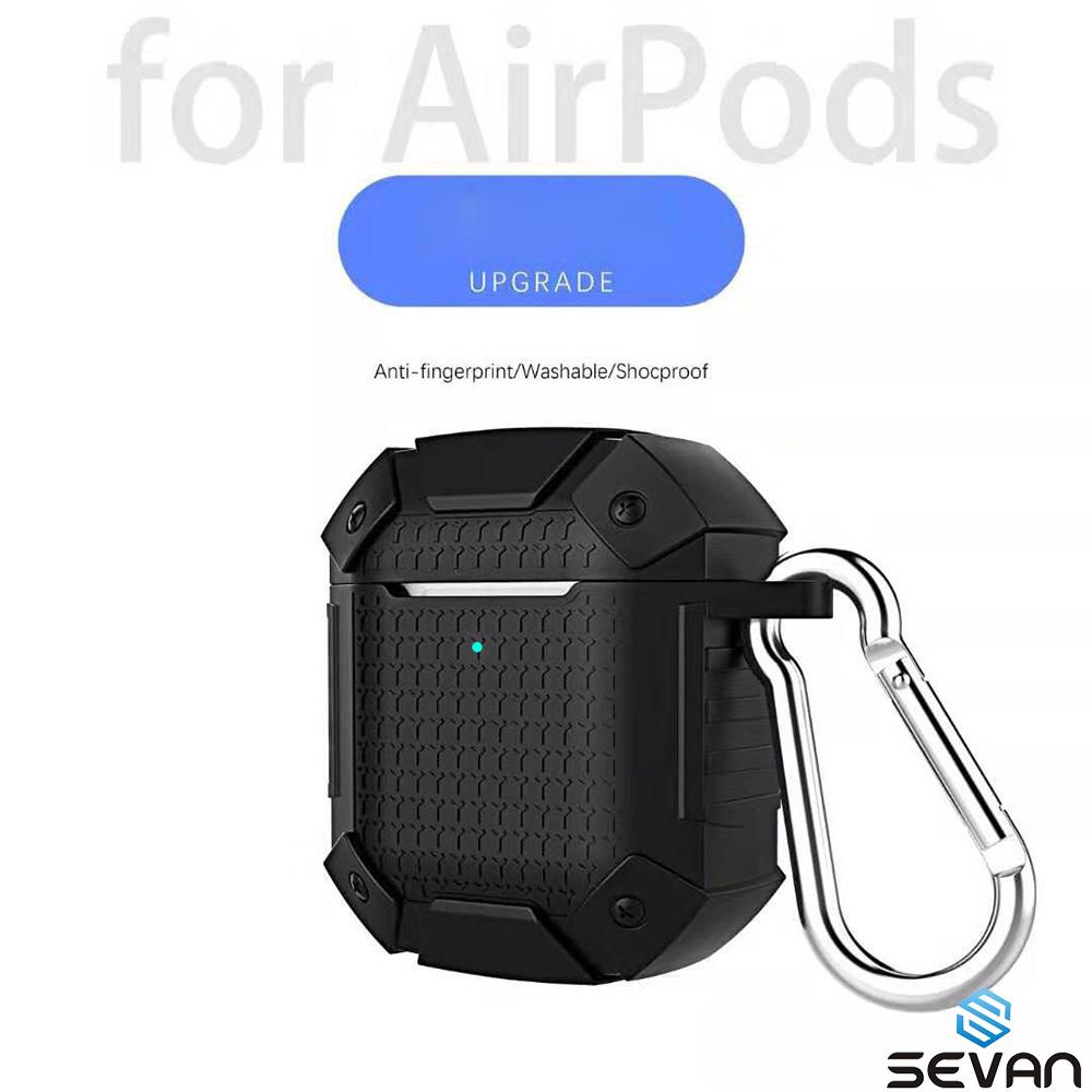 Shock-proof Silicone Case with Hook for Apple AirPods with Wireless Charging Case (2019)