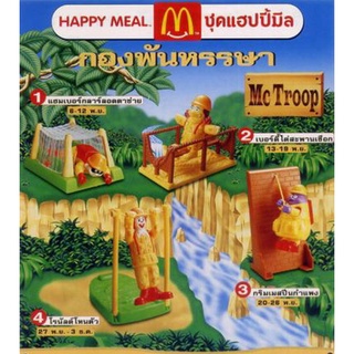 กองพันหรรษา 1996 McDonalds แมคโดนัลด์ ของเล่น ของสะสม Mc Troop Happy meal