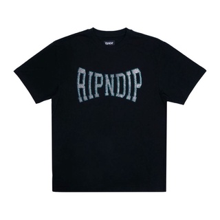 SLUM LTD - RIPNDIP SM22 Summer Revenge Rhinestone Tee Black