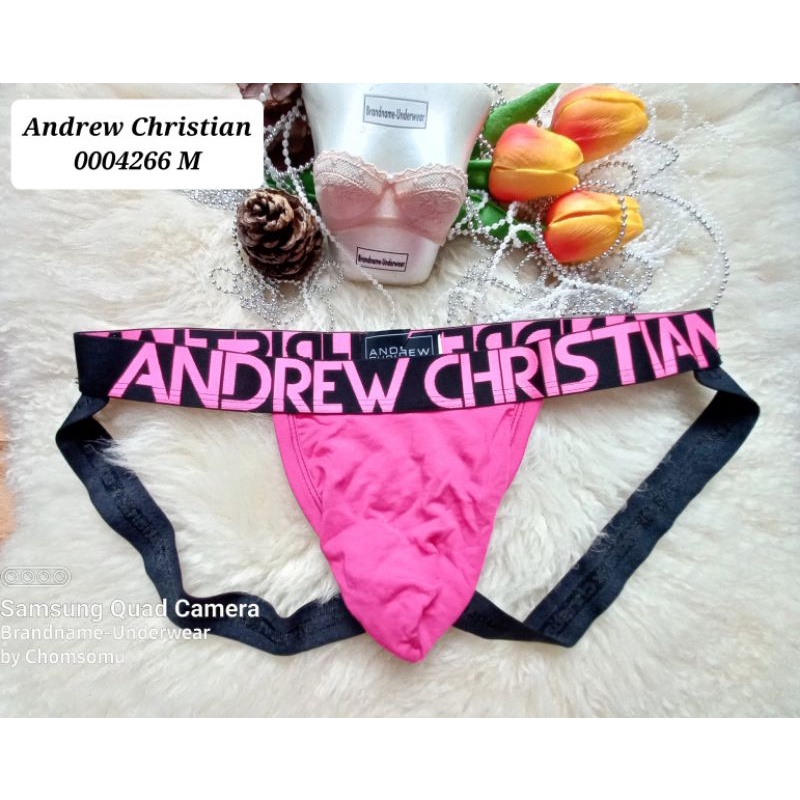 จีสตริงผู้ชาย Andrew Christian Size M ชุดชั้นใน/จีสตริง G-string 0004266