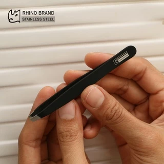 แหนบ RHINO BRAND No.S61 SLANTED TWEEZERS (ของแท้)