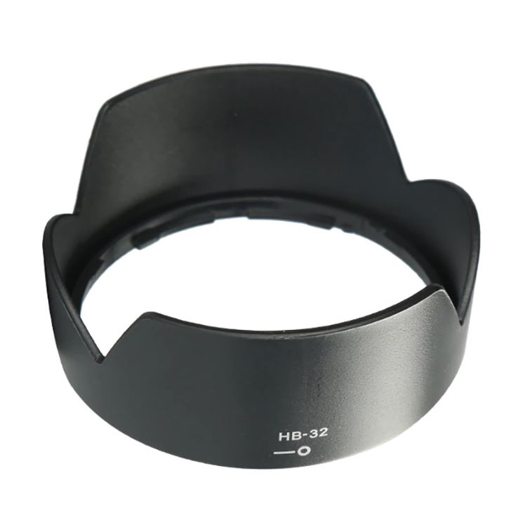 ฮู้ดกล้องนิคอน HB-32   \ D7100,D7200,D7500,D500,D5300,D5500,D5600,D3300,D3400 ที่ใช้เลนส์ Nikon AF-S