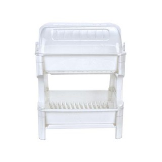 ที่คว่ำจาน ชั้นคว่ำจานพลาสติก 2 ชั้นพร้อมฝาครอบ PICNIC WARE 3838 หยิบใช้งานสะดวก