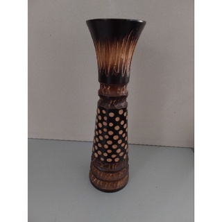 แจกันใส่ดอกไม้ (15-36cm) Vase wood flower decoration