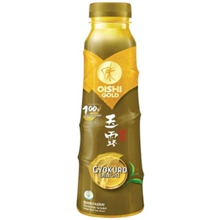 เครื่องดื่มชาญี่ปุ่น ชาเกียวคุโระ สูตรหวานน้อย Oishi Gold Gyokuro Japanese Green Tea Delight Less Sugar 400