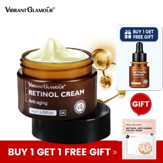 VIBRANT GLAMOUR Naturals Retinol Face Moisturizer with Hyaluronic Acid 2.5% Retinol Complex Anti-Aging, Wrinkle & Acne Treatment (30 g)