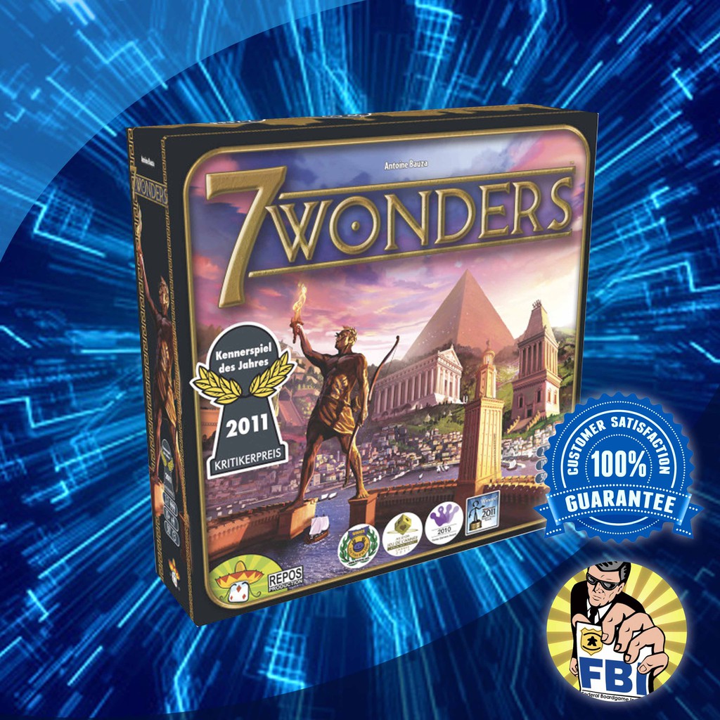 7 wonders 7 wonders 2nd edition boardgame new edition eng 