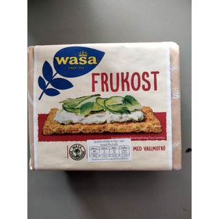 Wasa Frukost Crisp Bread Breakfast ขนมปังกรอบ โฮลเกรน 240g