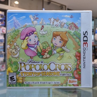 (ภาษาอังกฤษ) มือ1 3DS Return to PoPoLoCrois A Story of Seasons Fairytale แผ่นเกม Nintendo 3DS เกม3ds