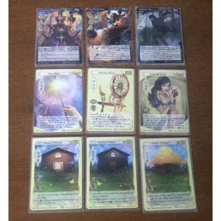 Seal Dark &amp; Mystic Card ชุด Tale of Fantasia ธรรมดา และนูน