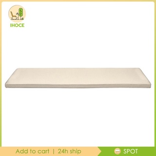 Outdoor Bench Seat Cushion Garden Furniture Loveseat 3 Seater Cushion Patio Non-Slip Lounger Chairs Cushions Seat Pillows