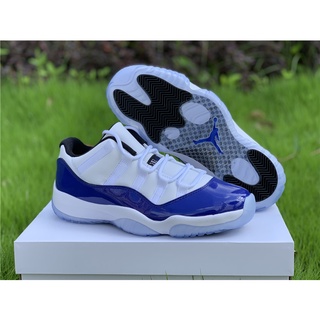 ใหม่ Air Jordan 11 Low “Concord” AH7860–100 รองเท้าผ้าใบ สําหรับผู้ชาย 2020