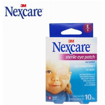 [จัดส่งเร็ว] ♟3M Nexcare Sterile Eye Patch (Opticlude) พลาสเตอร์ปิดตา 10 แผ่น มีขนาดเล็ก และขนาดใหญ่