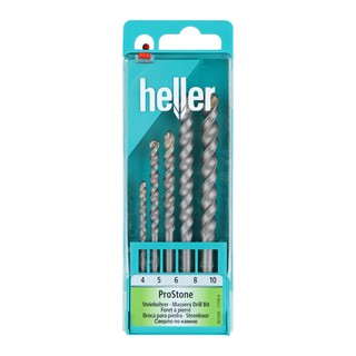 เครื่องมือช่าง สว่าน ดอกสว่าน ดอกเจาะคอนกรีต HELLER 3015 PRO STONE 5ชิ้น CONCRETE DRILL BIT HELLER 3015 PRO STONE 5EA