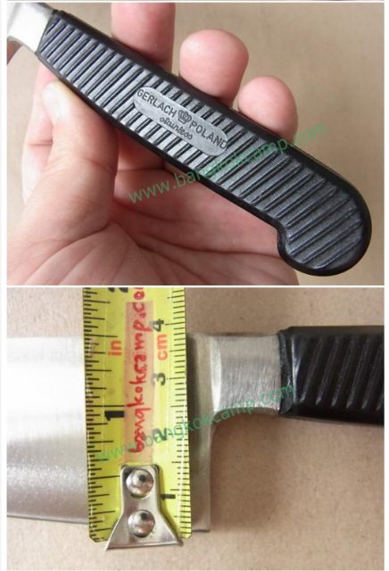 [GENUINE]​ มีดเกอร์ลาจ โปแลนด์ GERLACH Poland ตรามงกุฎ ใหม่เก่าเก็บ  คมกริบ ใบ7นิ้ว ยาวรวม12นิ้ว ใบมีดหนาพิเศษ - รูปที่ 2