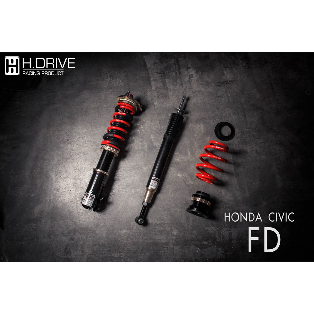 โช้คอัพ H.DRIVE S.spec - Honda Civic FD