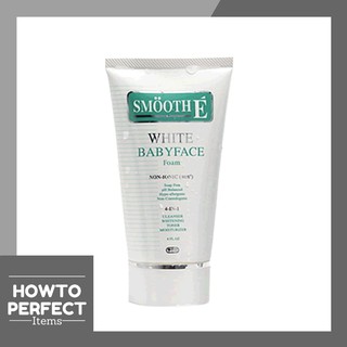 Smooth E White Babyface Foam ( โฟมล้างหน้า เพื่อผิวขาวอ่อนเยาว์)