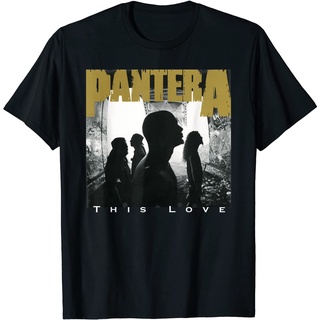 เสื้อยืดโอเวอร์ไซส์เสื้อยืด พิมพ์ลาย Pantera Official This Love สําหรับผู้ใหญ่S-3XL