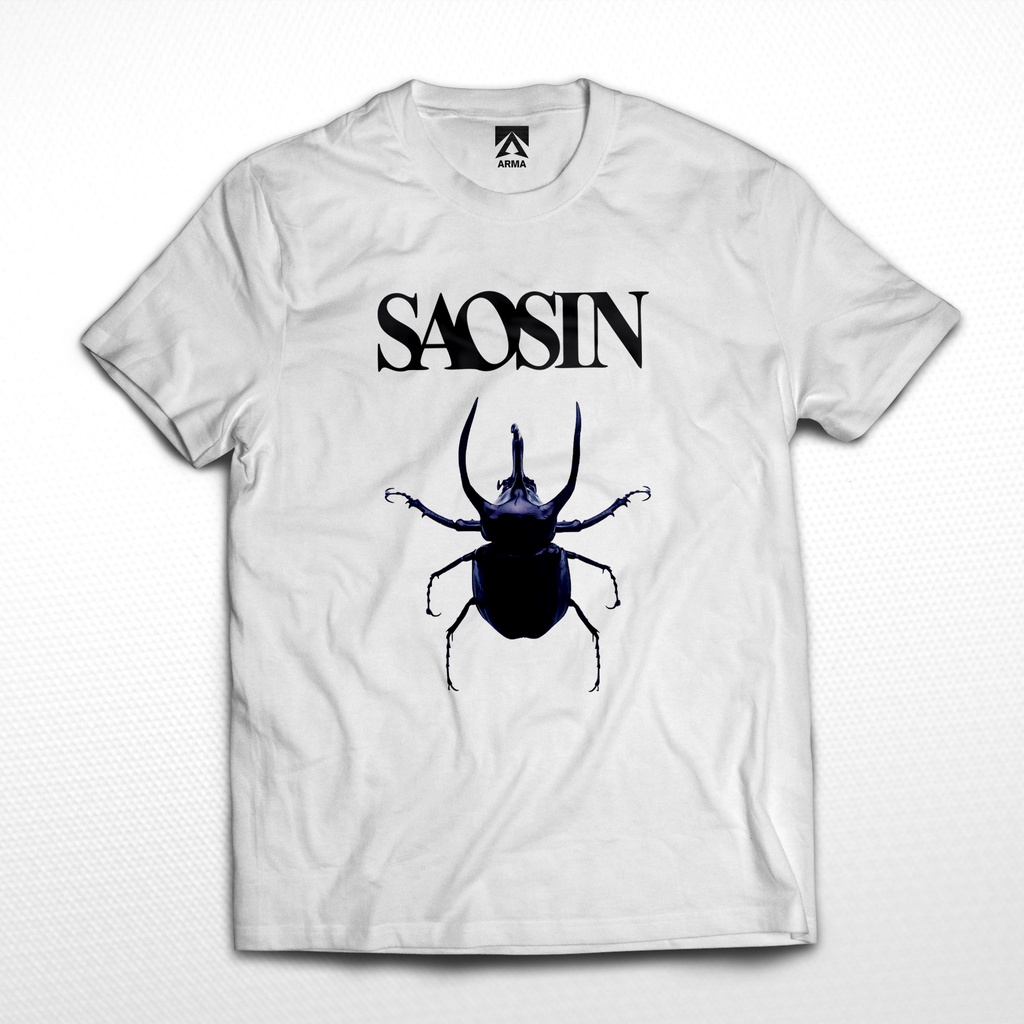 เสื้อยืด Saosin BAND / เสื้อยืดเพลงโลหะร็อค เสื้อผ้า distro unisex เสื้อยืด VINTAGE BAND