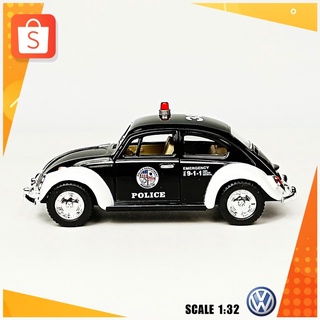 โมเดลรถเหล็ก​ตำรวจ​ 1967​ Volkswagen Classical Bettle​