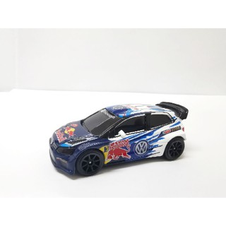 รถเหล็ก Majorette VW POLO R WRC กระจกดำ