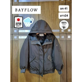 เสื้อกันหนาว เสื้อขนเป็ด เสื้อกันหนาวขนเป็ด แบรนด์ BAYFLOW จากญี่ปุ่น