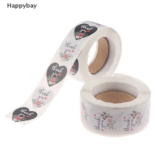 Happybay สติกเกอร์ฉลาก รูปหัวใจ สําหรับตกแต่งสมุดภาพ 500 ชิ้น