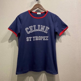 เสื้อยืดแขนสั้น ซีลีน Tshirt FREESIZE  อก34-36