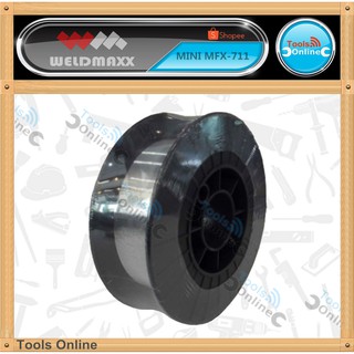 WELDMAXX ลวดเชื่อม MIG ฟลักคอร์ ไม่ต้องใช้แก๊ส ขนาด 5 กิโลกรัม (0.8มม.) ตู้เชื่อม MIG