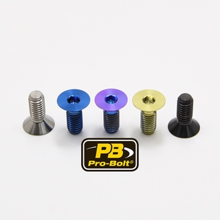 Pro-Bolt ไทเทเนี่ยม หัวเตเปอร์ M8x16,20,25,30,35,40,45,55mm