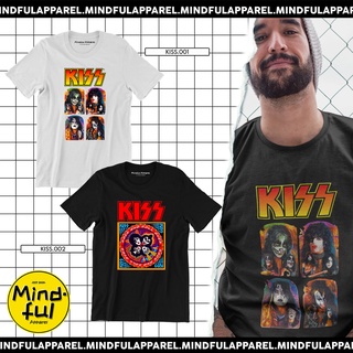 KISS BAND GRAPHIC TEES | MINDFUL APPAREL T-SHIRTเสื้อยืด